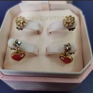 NWT Juicy Couture Earring Studs